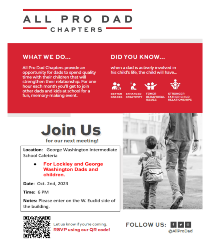 October 2023 All Pro Dads newsletter